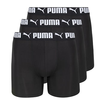 Puma Mens 3 Pack Boxer Briefs