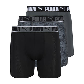 Puma Mens 3 Pack Boxer Briefs