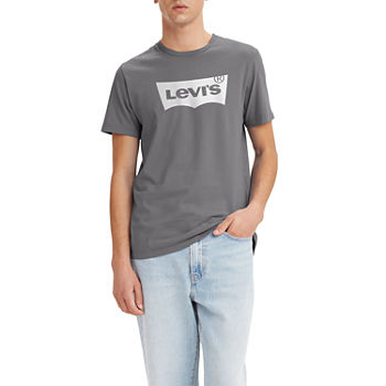 Levi's® Mens Crew Neck Short Sleeve Regular Fit Graphic T-Shirt