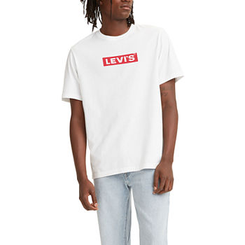 Levi's® Mens Crew Neck Short Sleeve Regular Fit Graphic T-Shirt