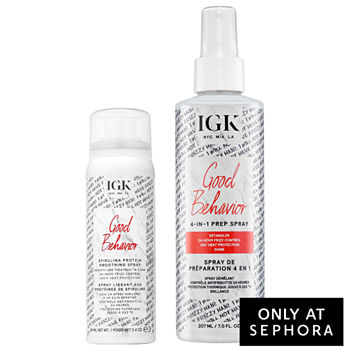 IGK Good Behavior Prep + Protect Hair Duo