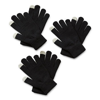 Mixit Touch Tech 3-pc. Cold Weather Gloves