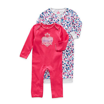 Juicy By Juicy Couture Baby Girls 2-pc. Sleep and Play