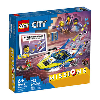 Lego City Water Police Detective Missions (60355) 278 Pieces