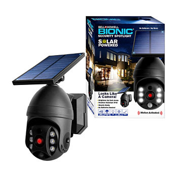 Bell + Howell Bionic Security Spotlight Extreme Solar Powered Motion Activated