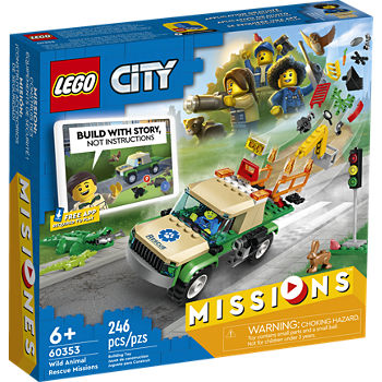 Lego Wild Animal Rescue Missions (60353) 246 Pieces