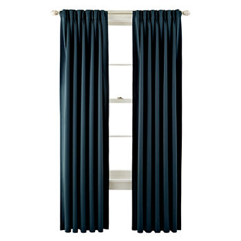JCPenney Home Kathryn Energy Saving Light-Filtering Pinch Pleat Curtain Panel