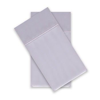 Liz Claiborne Luxury 600tc Cotton Sateen Wrinkle Free 2-Pack Pillowcases