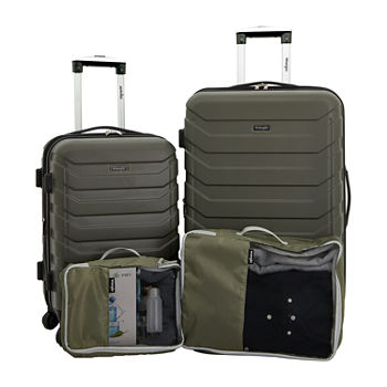 Travelers Club El Dorado 4-pc. Hardside Lightweight Luggage Set
