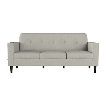 Larkin Square Arm Sofa with USB and Power Ports