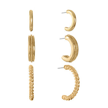 Monet Jewelry 3 Pair Earring Set