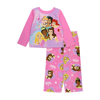 Disney Collection Toddler Girls 2-pc. Princess Pajama Set