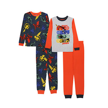 Bakugan Little & Big Boys 4-pc. Pajama Set