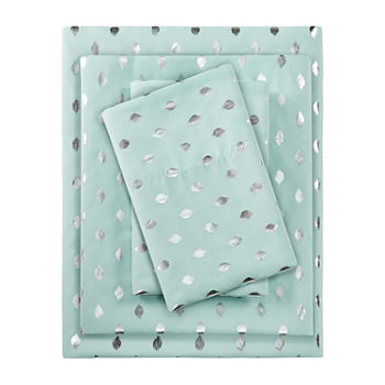 Intelligent Design Cotton Blend Jersey Knit Deep Pocket Sheet Set
