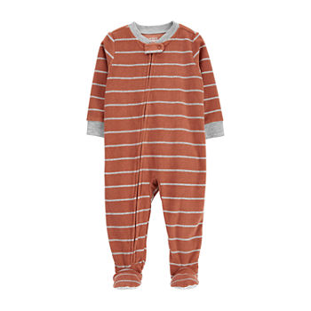 Carter's Toddler Boys Long Sleeve Footed Pajamas