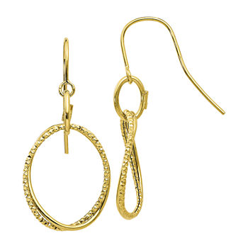 Made in Italy 10K Gold Drop Earrings