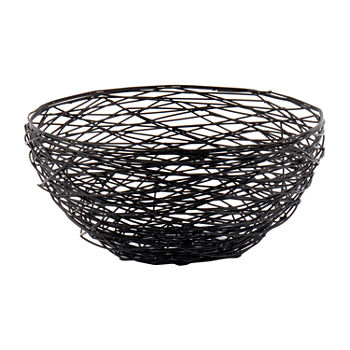 Tabletops Unlimited Wire Basket Metal Serving Bowl