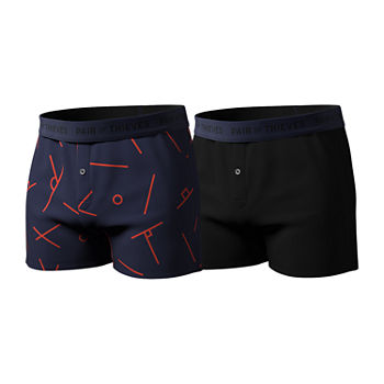 Pair Of Thieves Super Soft Mens 2 Pack Boxers