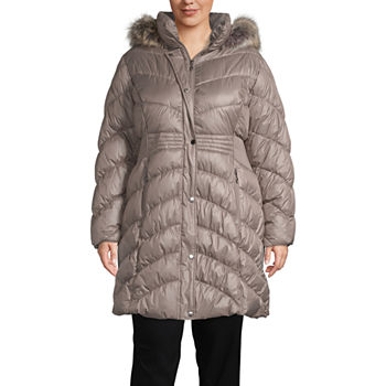 nike air quilted fleece parka jacket in orange/khaki nike air quilted fleece parka jacket in orange/khaki