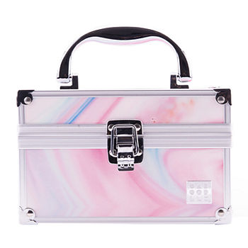 Caboodles Baby Train Case Pink Marble