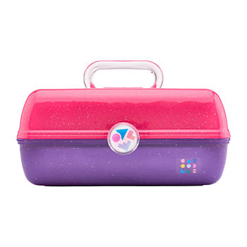 Caboodles On The Go Girl Pink Sparkle Over Purple Sparkle