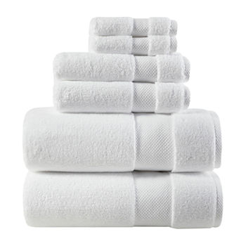 Madison Park Signature Splendor 6-pc. Solid Bath Towel Set