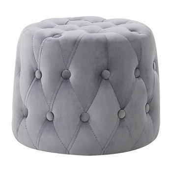 Lynwood Living Room Collection Pouf Ottoman