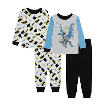 Toddler Boys 4-pc. Batman Pajama Set