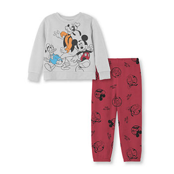 Disney Collection Toddler Boys Mickey and Friends 2-pc. Pant Set