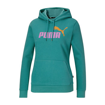 Puma Essential #1 Logo Womens Long Sleeve Hoodie