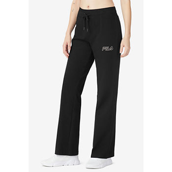 Fila The Flare Pant Womens Mid Rise Stretch Fabric Jogger Pant