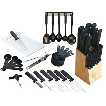Gibson Flare 41-pc. Cutlery Combo Set