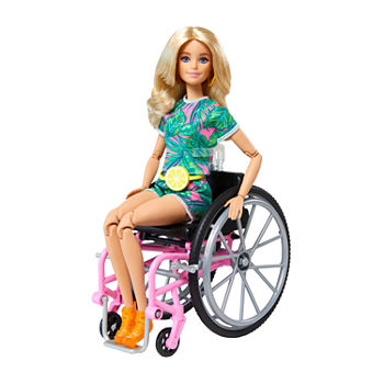 BarbieFashionistas Doll #165 with Wheelchair & Long Blonde Hair