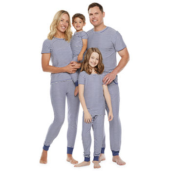 Jaclyn Magazine Stripe Family Matching Pajamas