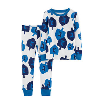 Carter's Hanukkah Toddler Unisex 2-pc. Pant Pajama Set