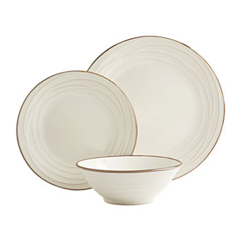 Tabletops Unlimited Olivia 12-pc. Stoneware Dinnerware Set