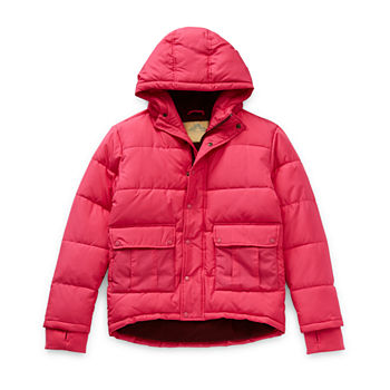 Thereabouts Little & Big Unisex Hooded Heavyweight Puffer Jacket