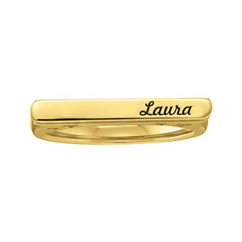 Personalized Star Name Ring
