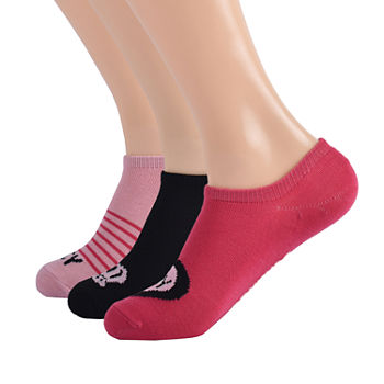 Juicy By Juicy Couture 3 Pair Low Cut Socks Womens