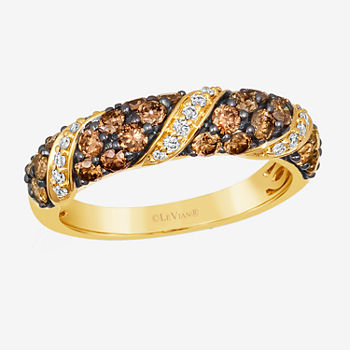 Le Vian® Ring featuring 1 CT. T.W. Chocolate Diamonds®  1/8 CT. T.W. Nude Diamonds™  set in 14K Honey Gold™