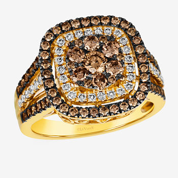 Le Vian® Ring featuring 1 1/6 CT. T.W. Chocolate Diamonds®  1/3 CT. T.W. Nude Diamonds™  set in 14K Honey Gold™