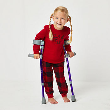 North Pole Trading Co. Adaptive Toddler Unisex 2-pc. Pajama Set