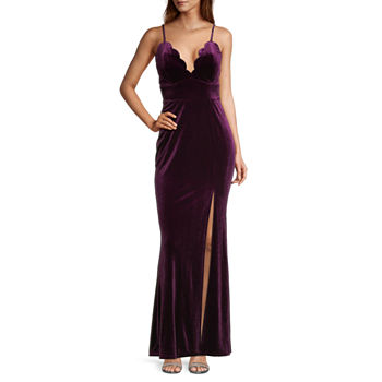 Speechless Sleeveless Fitted Gown Juniors