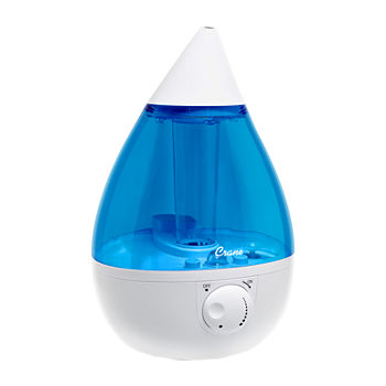 Crane Drop 1 Gallon Ultrasonic Cool Mist Humidifier - Blue/White
