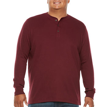 The Foundry Big and Tall Supply Co. Men’s Thermal Henley Top
