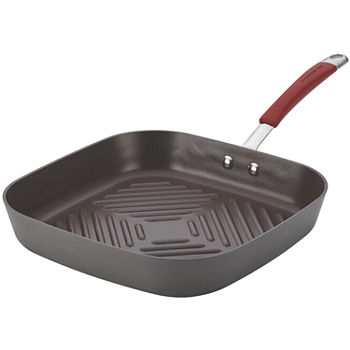 Rachael Ray® Cucina 11" Hard-Anodized Deep Square Grill Pan