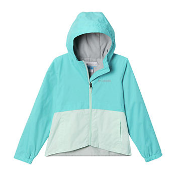 Columbia Sportswear Co. Rain-Zilla™ Jacket Little & Big Girls Hooded Lined Waterproof Lightweight Raincoat