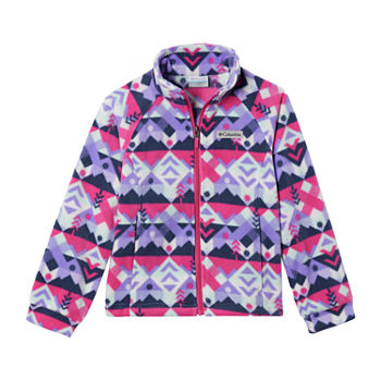 Columbia Sportswear Co. Benton Springs™ Ii Printed Fleece Little & Big Girls Fleece Lightweight Jacket