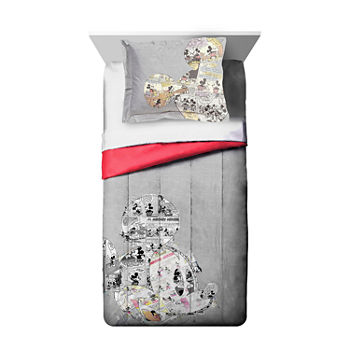 Disney Collection Mickey Mouse Oh Gosh Complete Bedding Set with Sheets