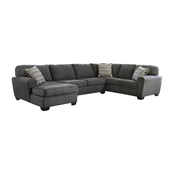 Signsture Design by Ashley® Ambee 3 Pc Left Arm Facing Chaise Sectional